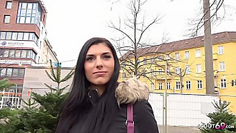 Kristall, A Charming 20-Year-Old German Girl, Gets Picked Up And Fucked By A Real Street Casting